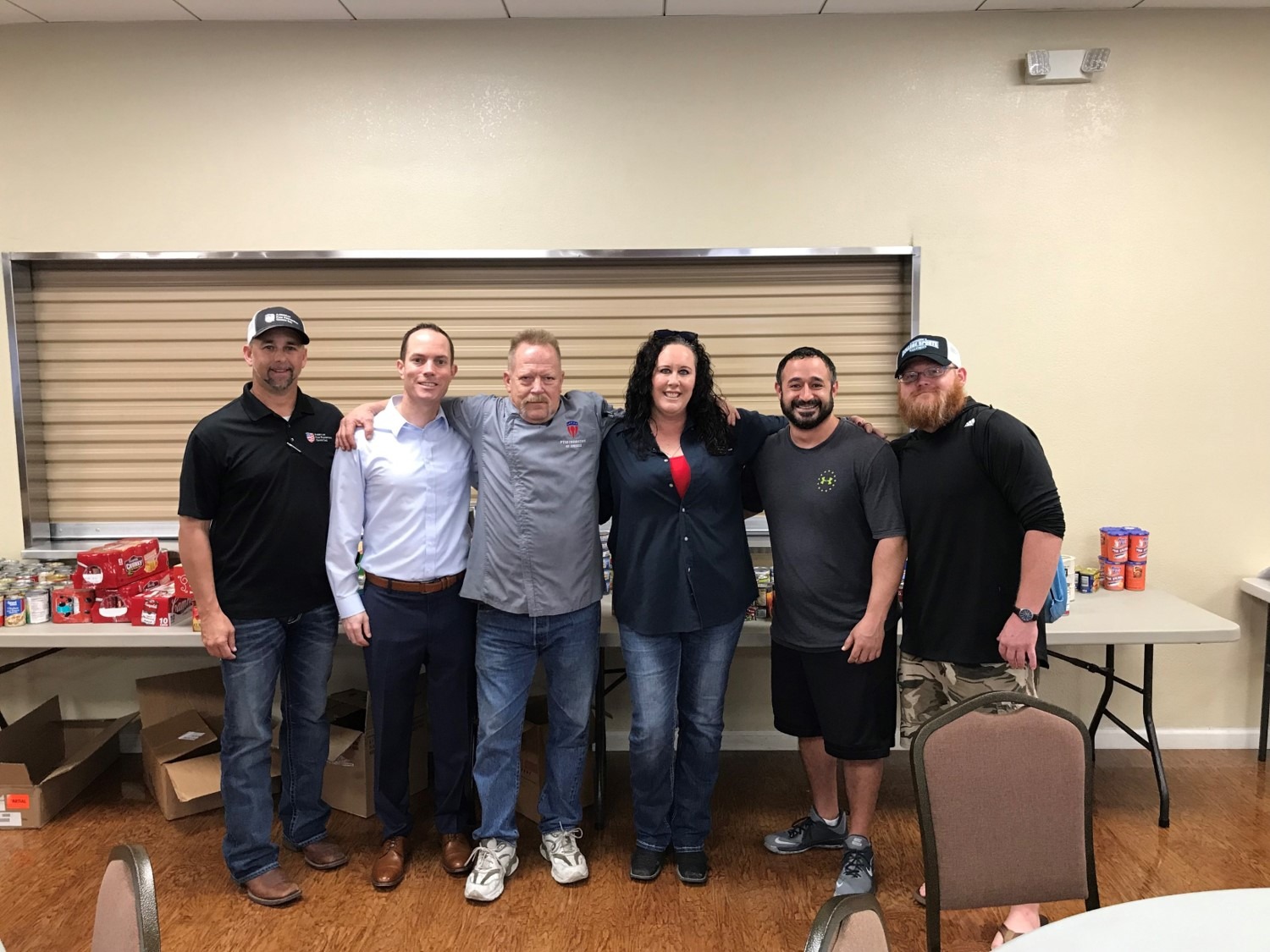 AFPG Houston Team with Camp Hope Veterans